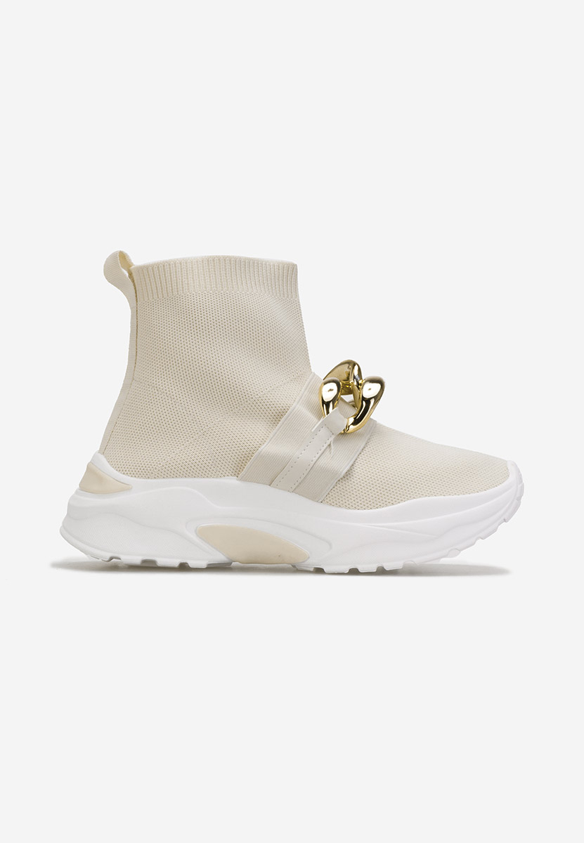 Alone bézs női sneaker cipők