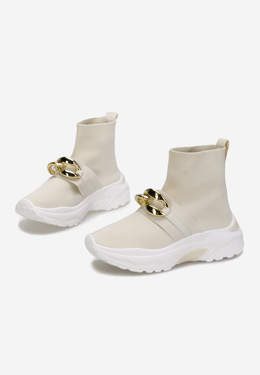 Alone bézs női sneaker cipők