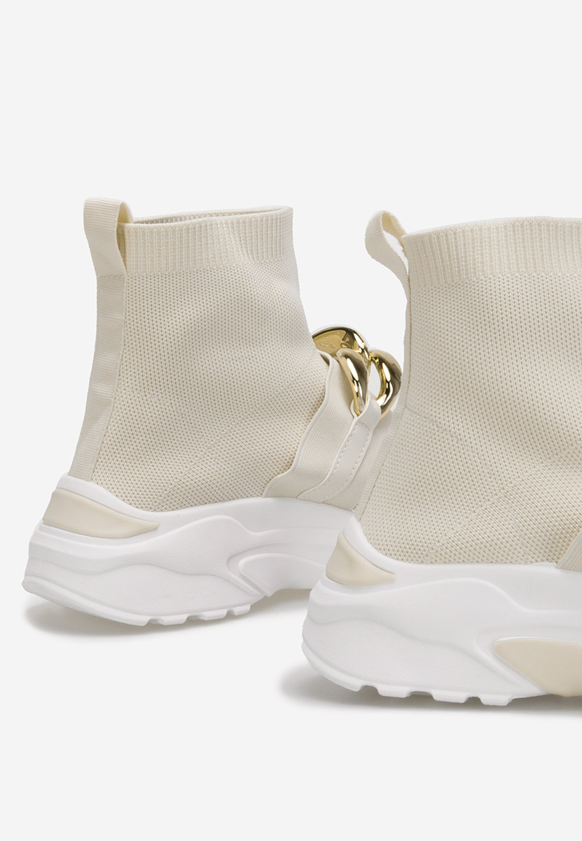 Alone bézs női sneaker cipők