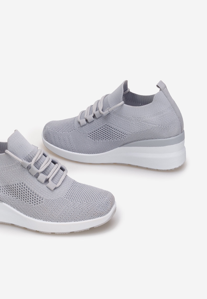 Boka v2 szürke platform sneaker cipő 