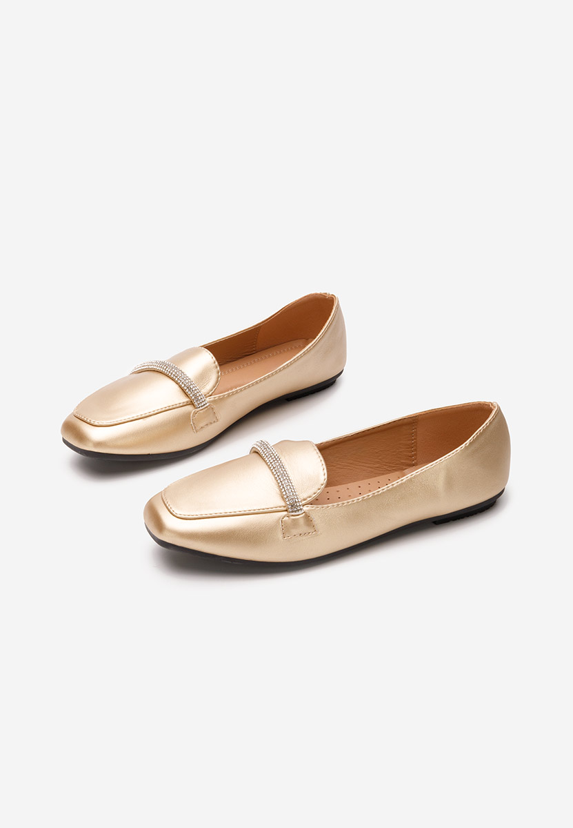 Carre aranyszínü női mokaszín