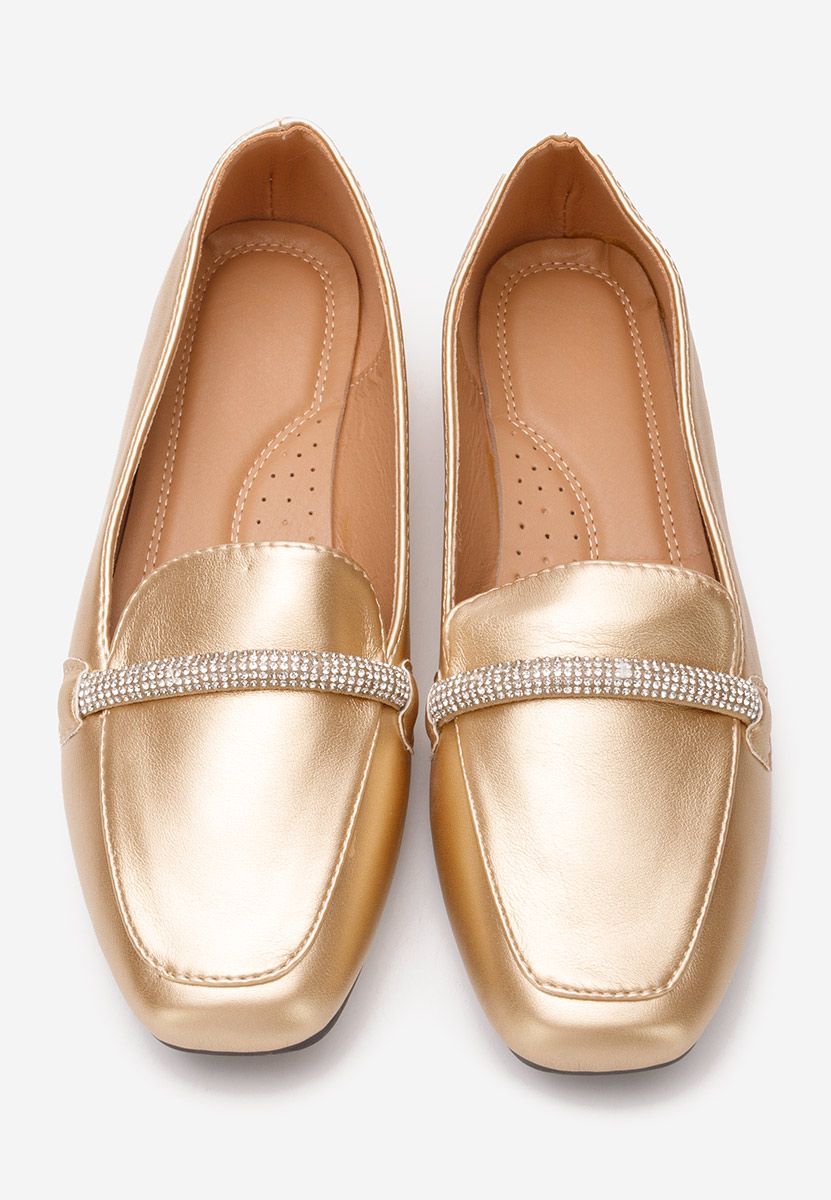 Carre aranyszínü női mokaszín