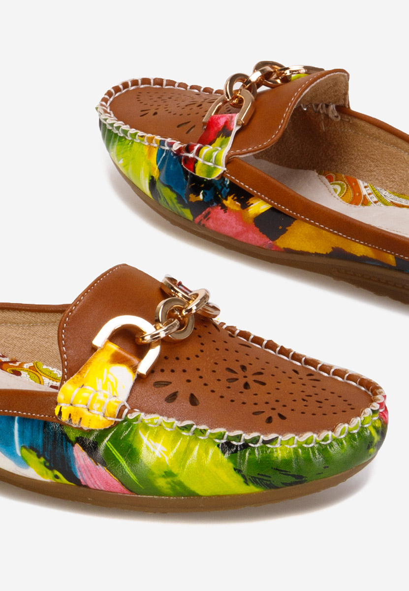 Localita barna női facipő