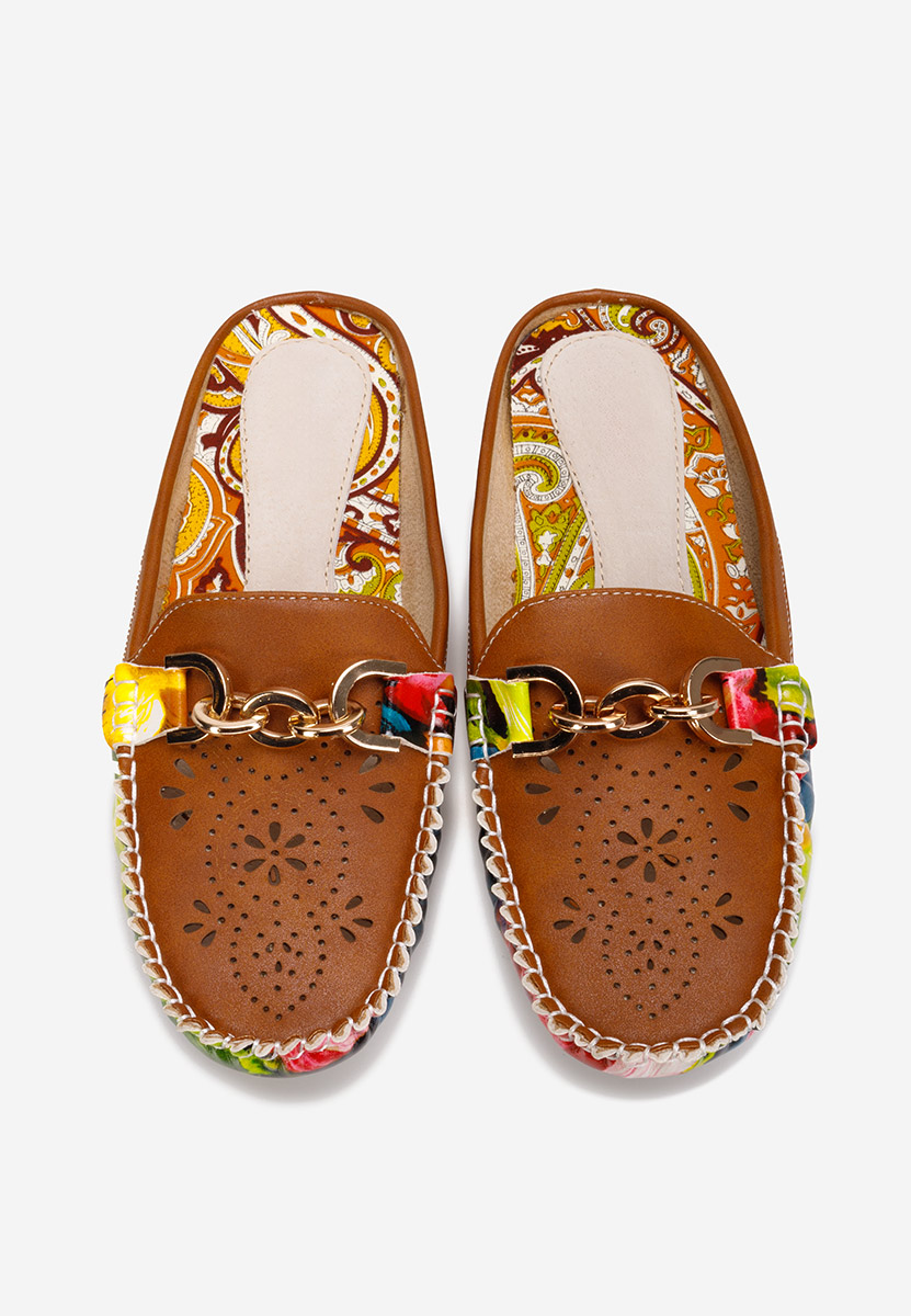 Localita barna női facipő