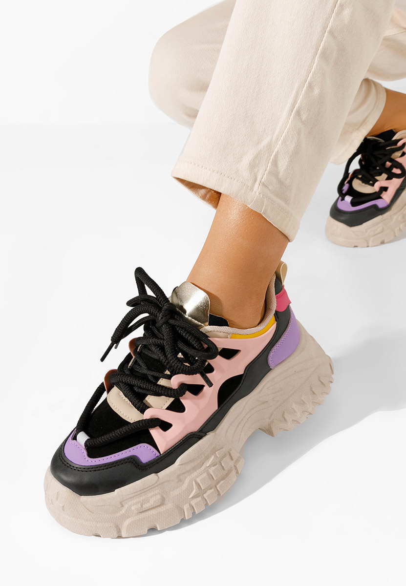 Adane sokszínü telitalpú platform sneaker