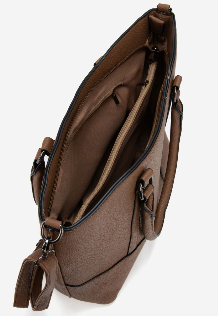 Rosette khaki irodai táska