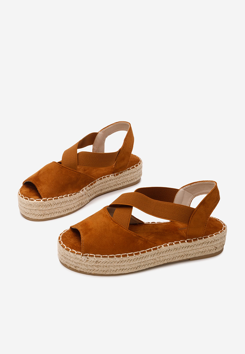 Nola barna espadrilles szandál