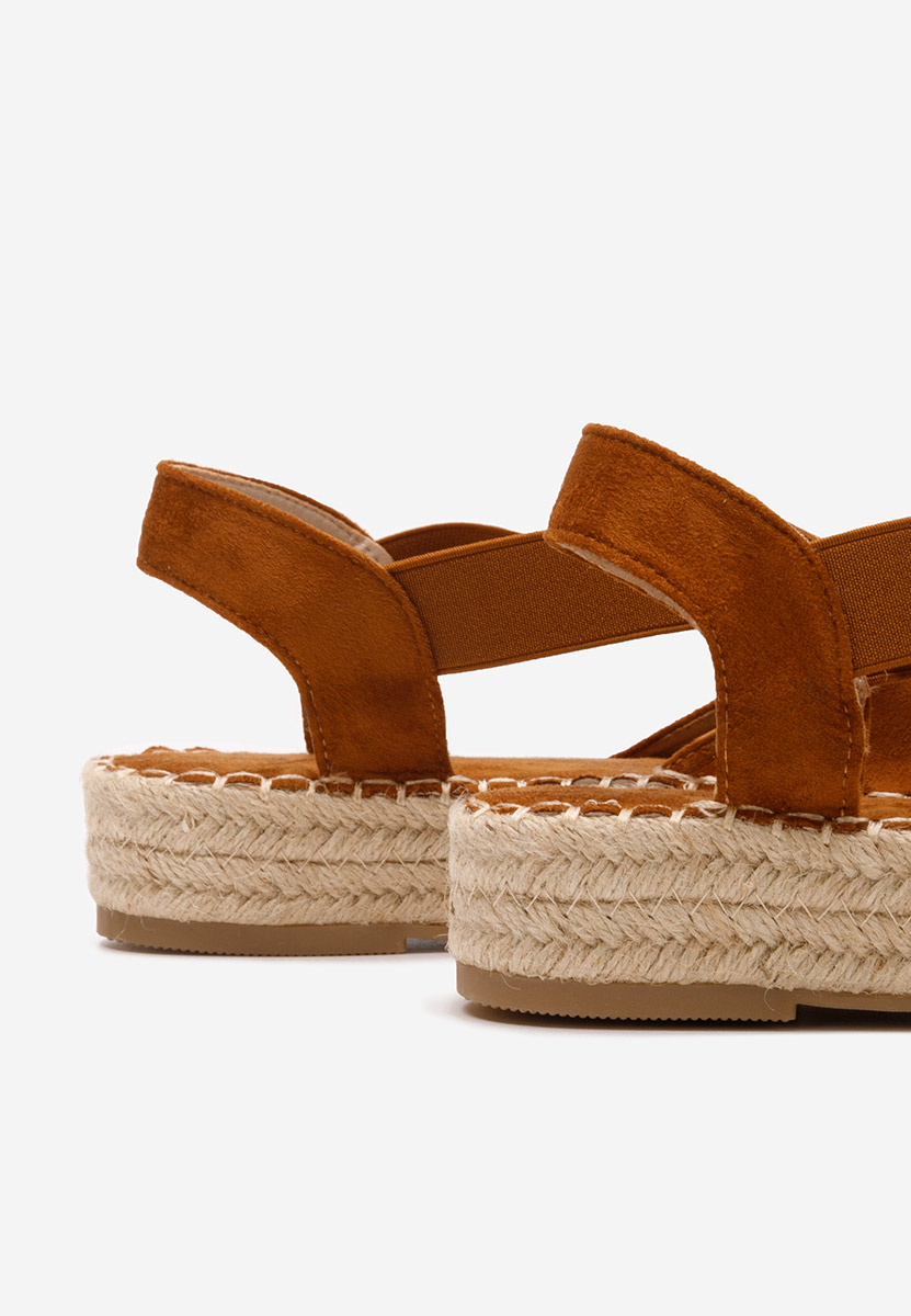 Nola barna espadrilles szandál