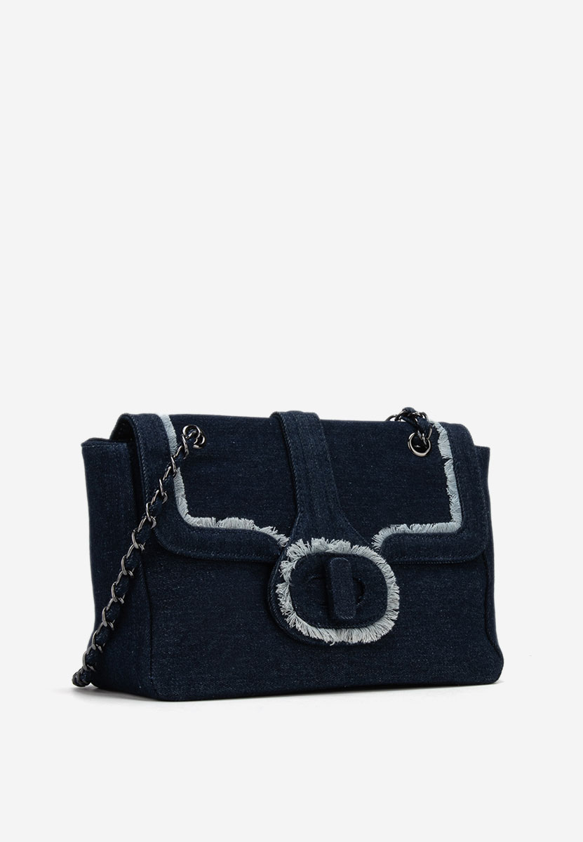 Laiza tengerészkék boríték táska