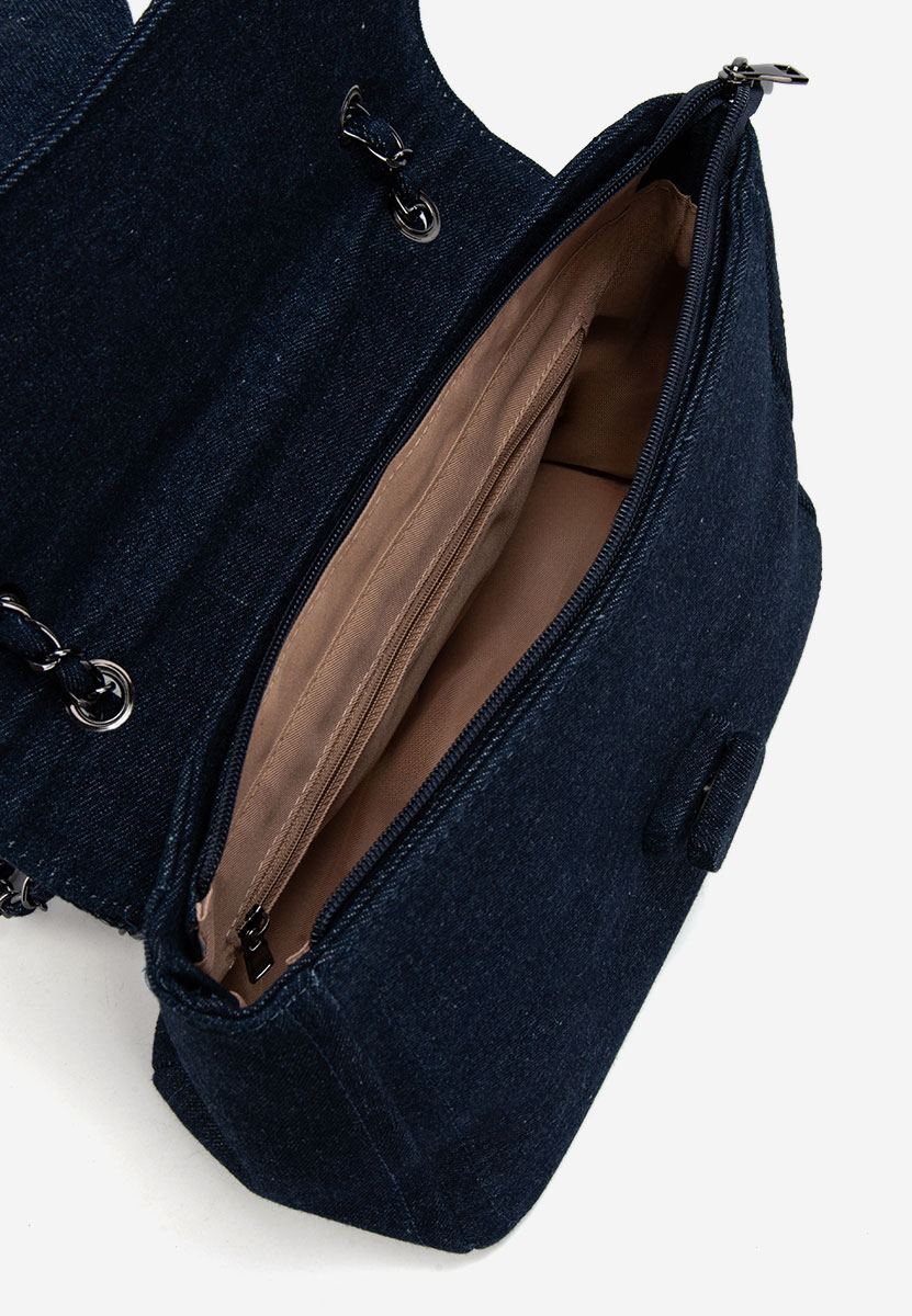 Laiza tengerészkék boríték táska