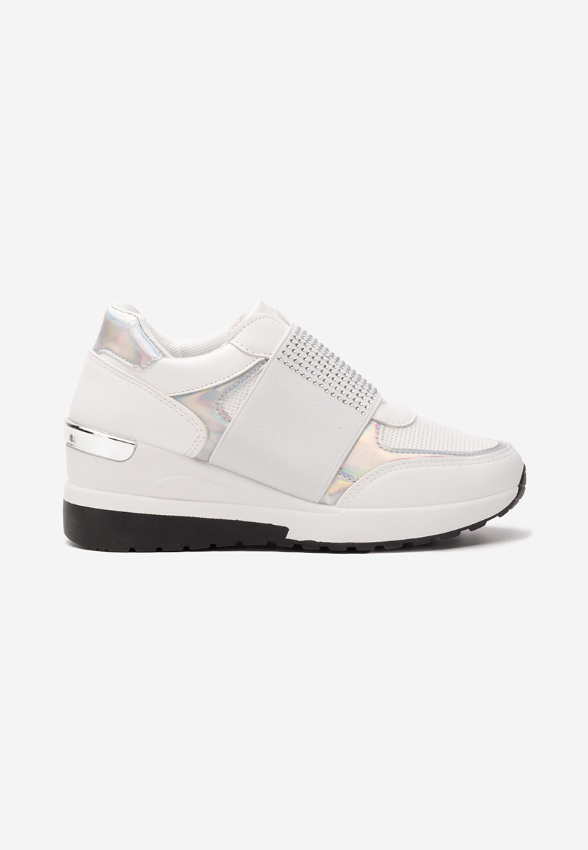 Valesca fehér platform sneaker cipő 