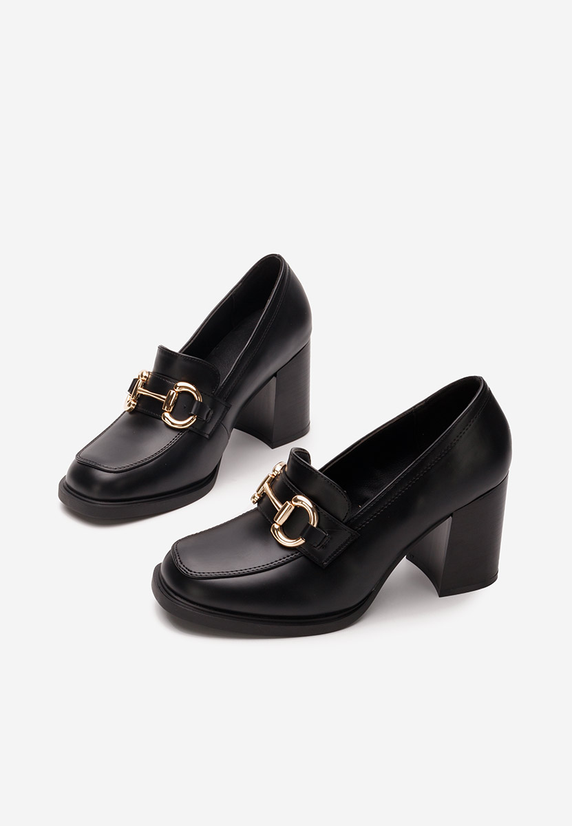 Kyrenia fekete női loafer cipő