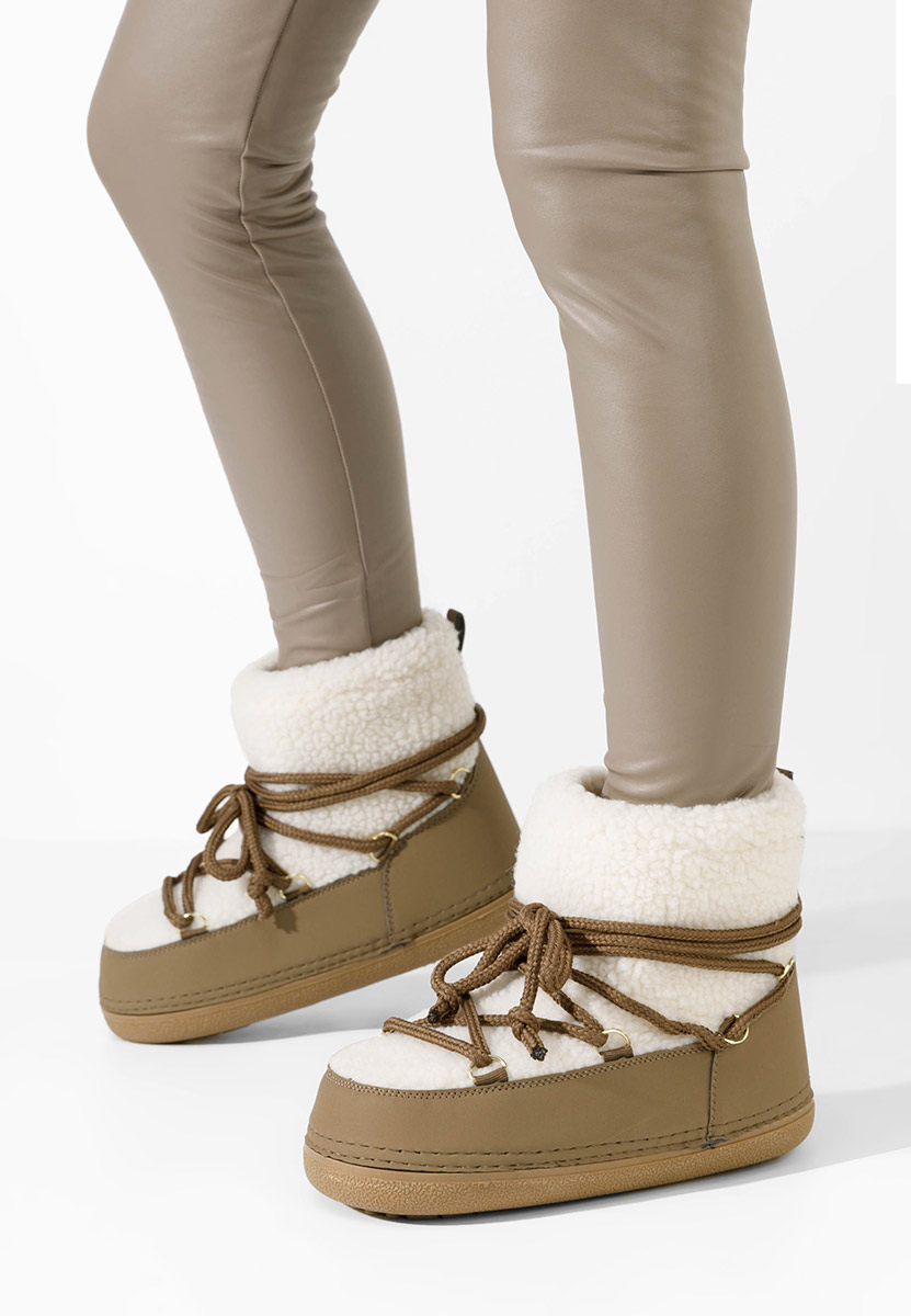 Vannesa khaki női hótaposó