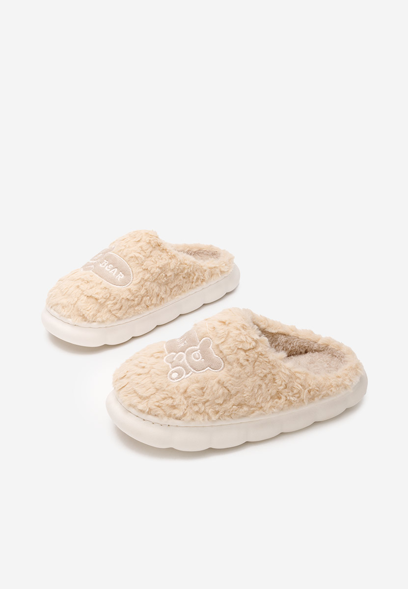 Tiena bézs női otthoni papucs