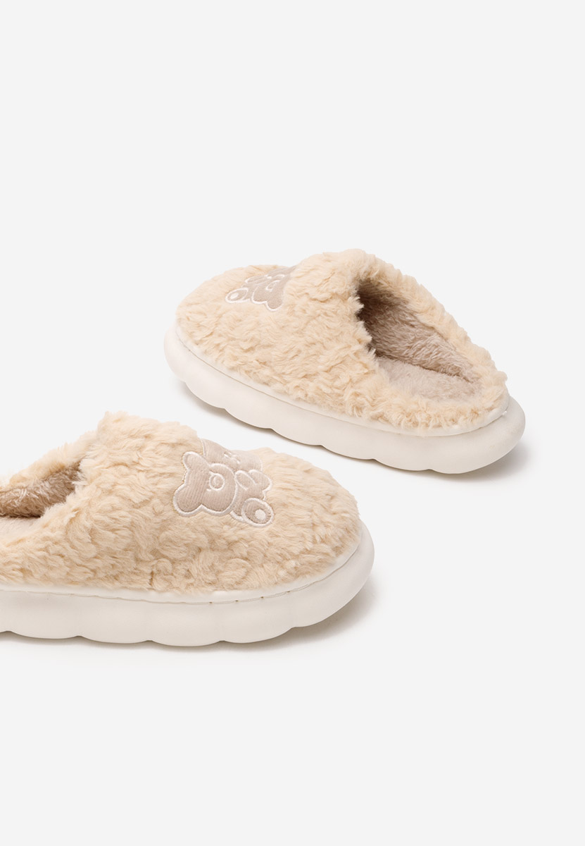 Tiena bézs női otthoni papucs