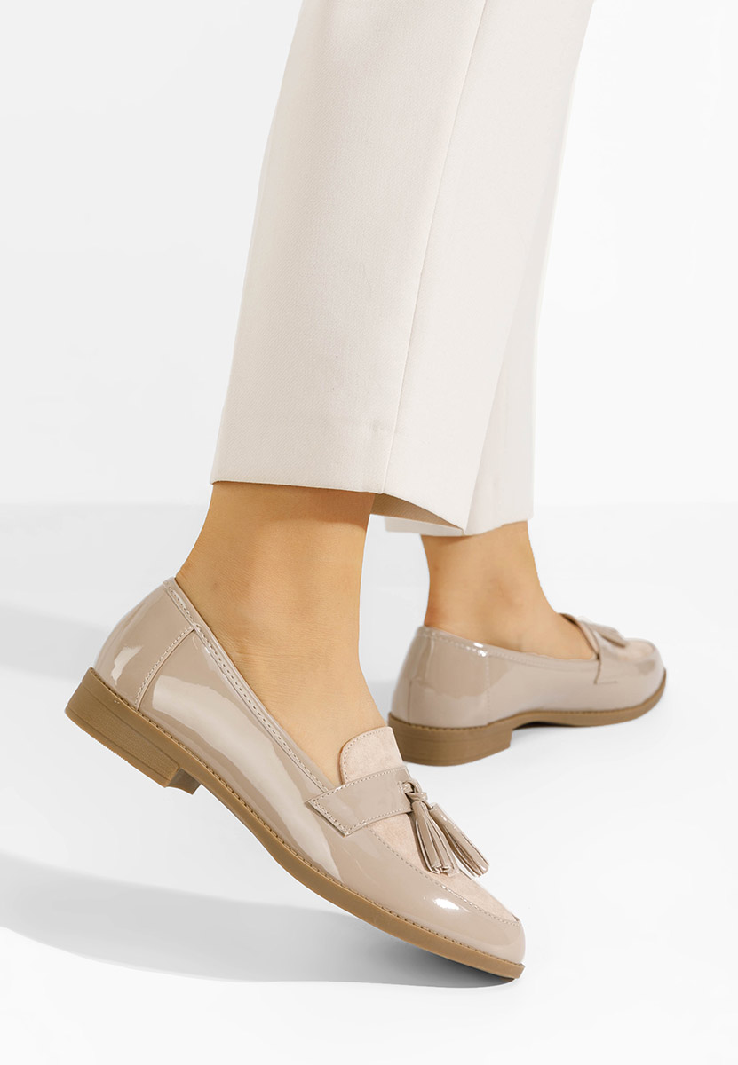 Kayia bézs női loafer