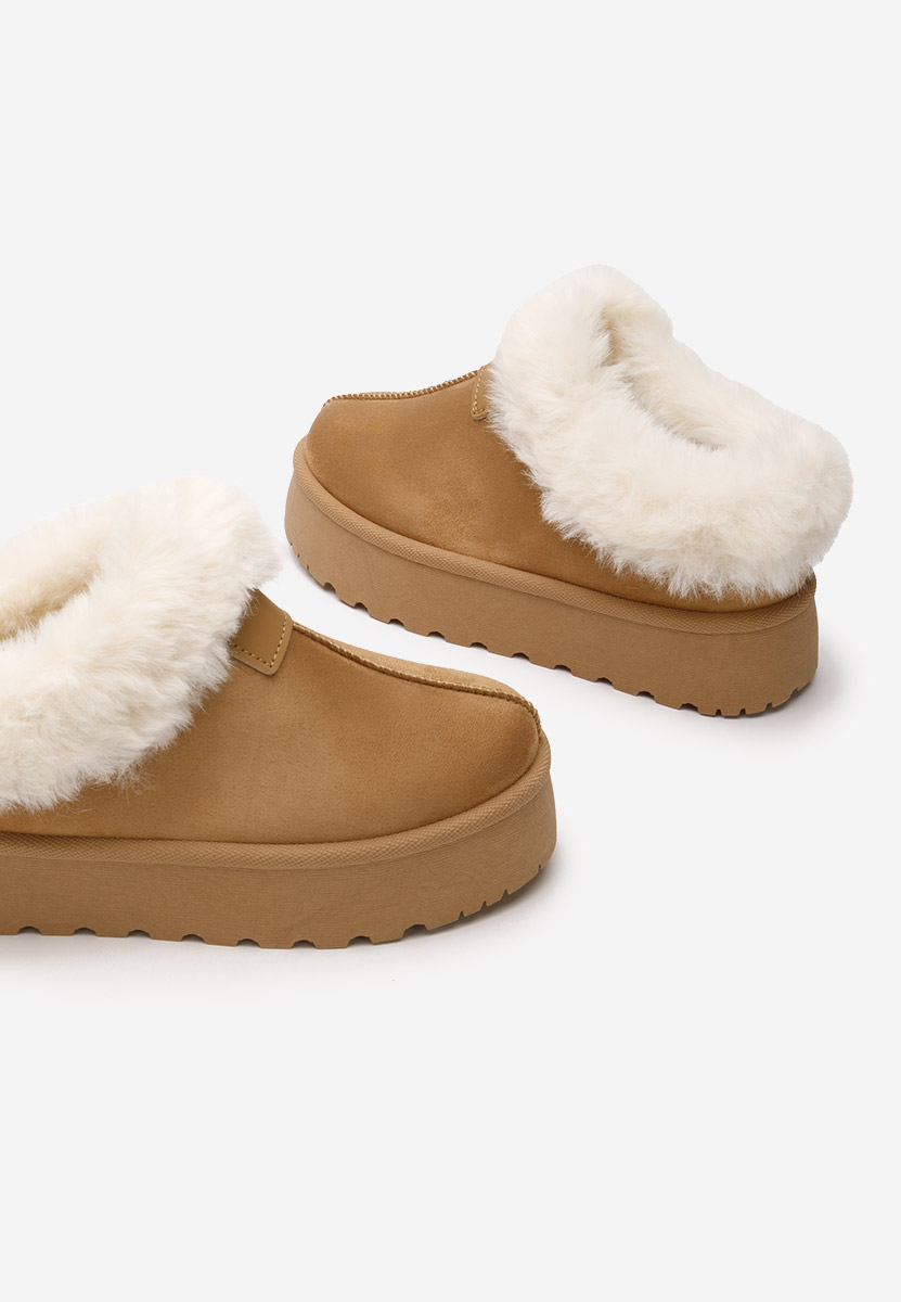 Dorthea camel telitalpú platform bokacsizma