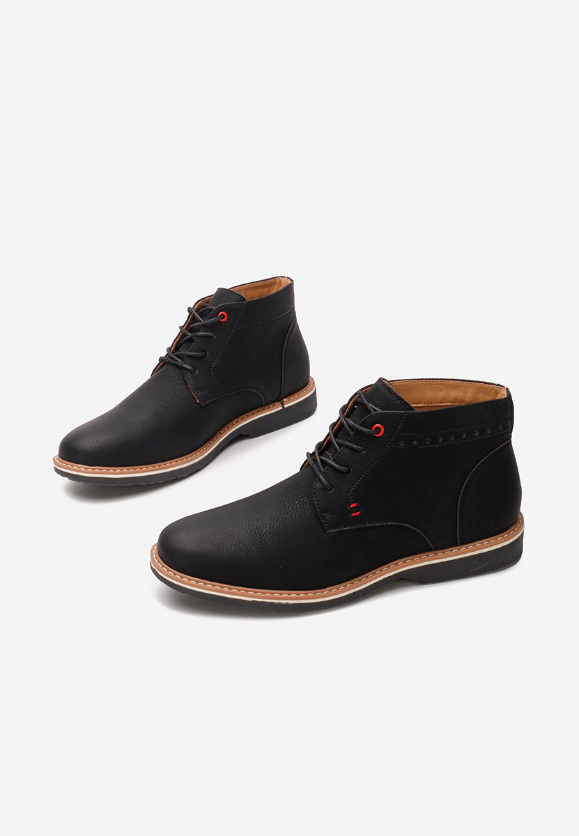 Dhaval fekete férfi bokacsizma