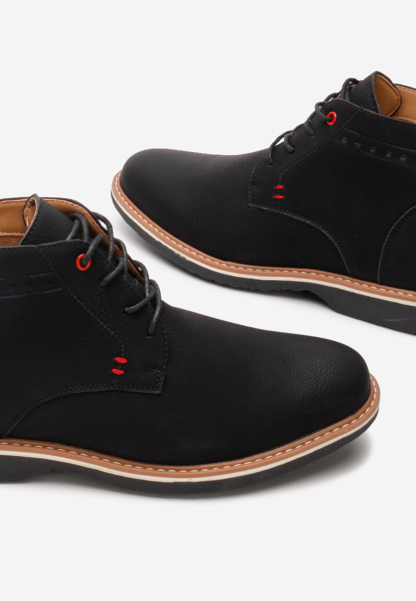 Dhaval fekete férfi bokacsizma