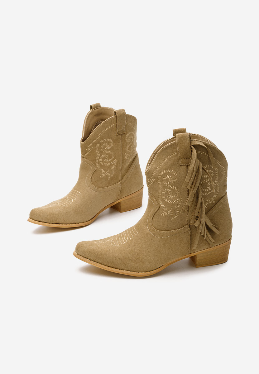 Matesa khaki cowboy csizma