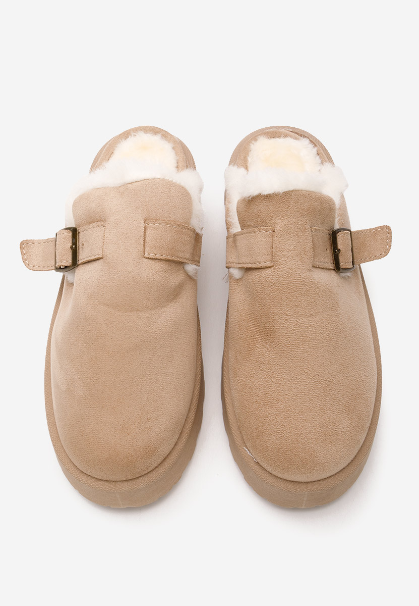 Aselda khaki női papucs