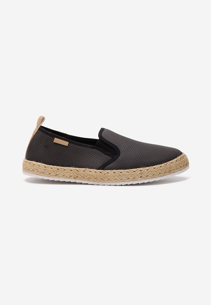 Tofer fekete férfi espadrilles
