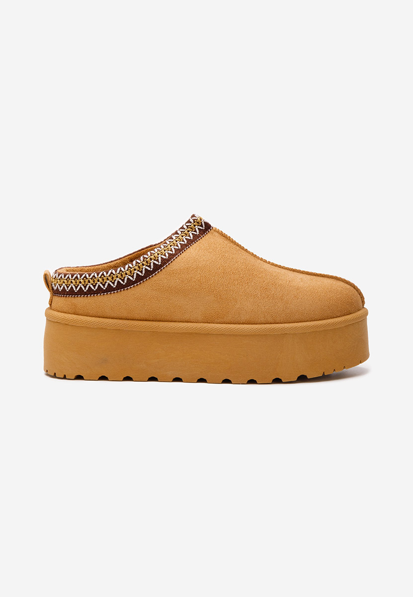 Comfy v4 camel női facipő