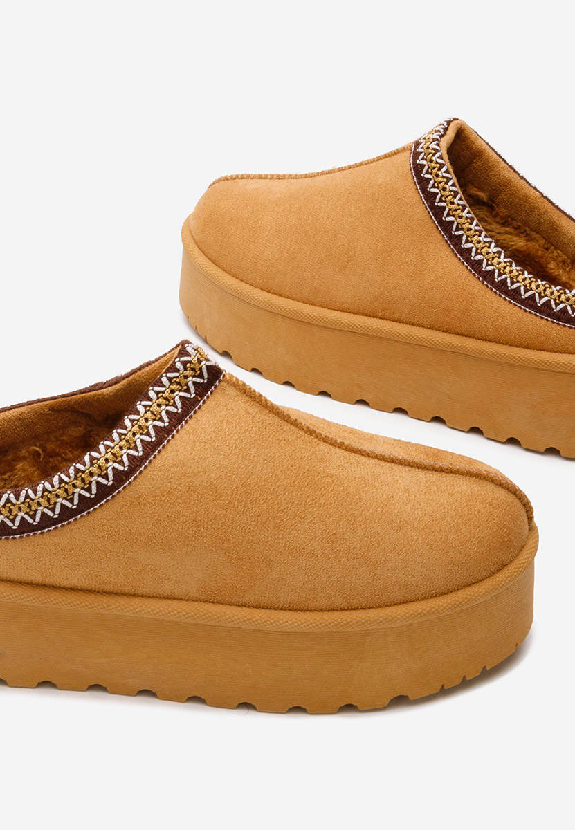 Comfy v4 camel női facipő