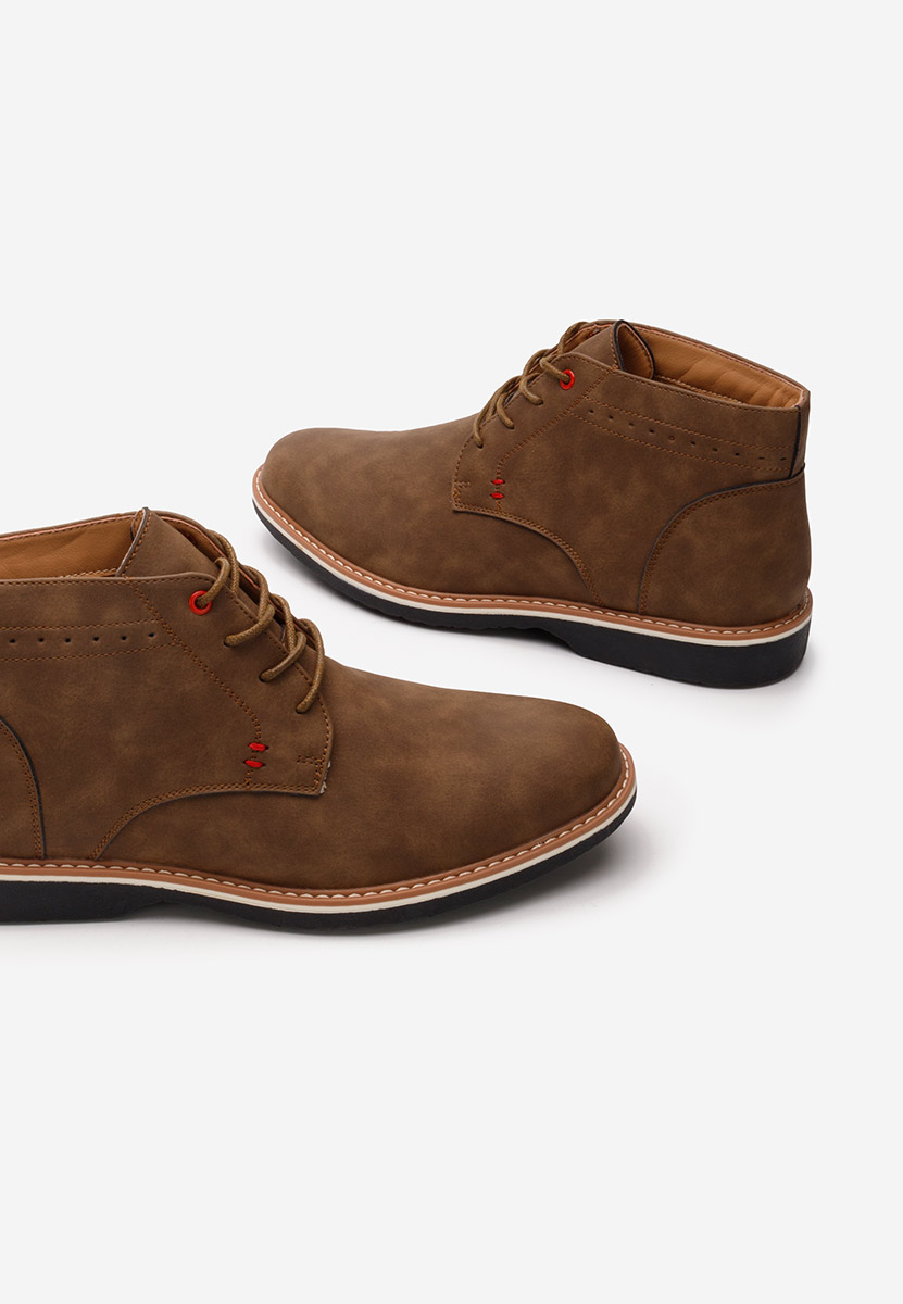 Dhaval khaki férfi bokacsizma