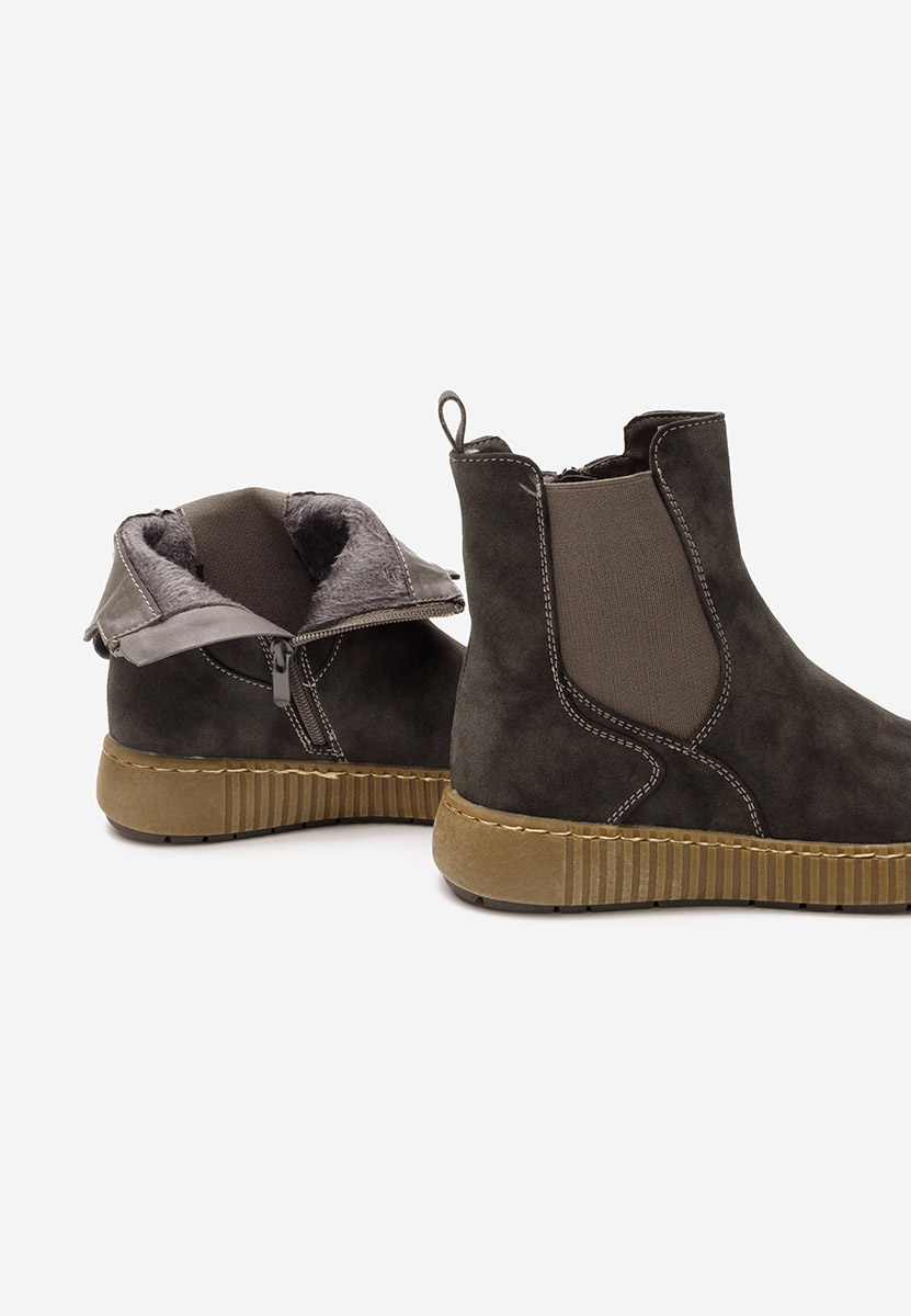 Sheela szürke chelsea bokacsizma