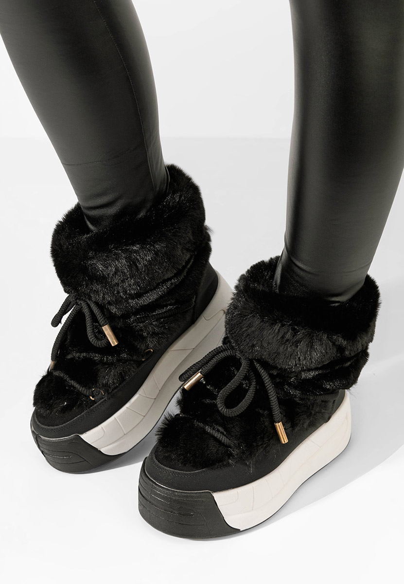 Vosnya v2 fekete női hótaposó