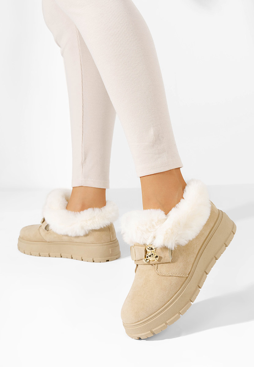 Amilce bézs női facipő