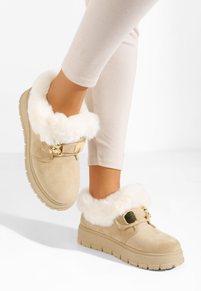 Amilce bézs női facipő