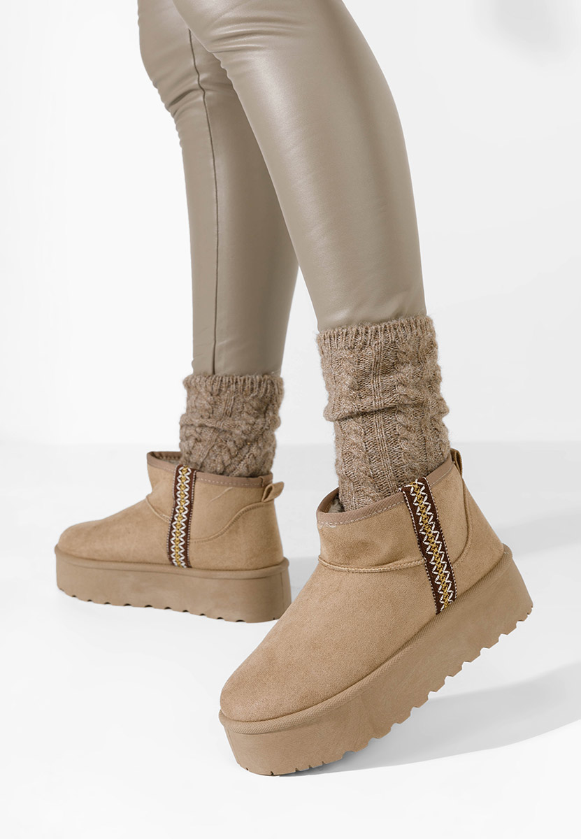 Liley khaki telitalpú csizma