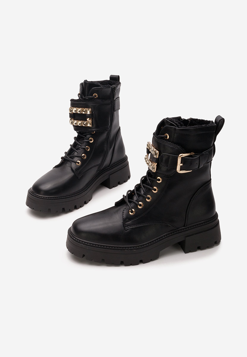 Acasia v2 fekete női bakancs