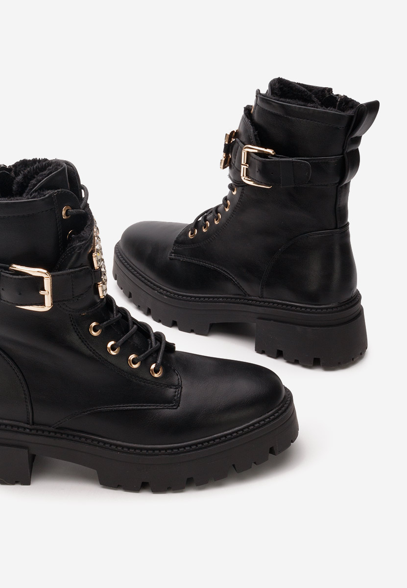 Acasia v2 fekete női bakancs