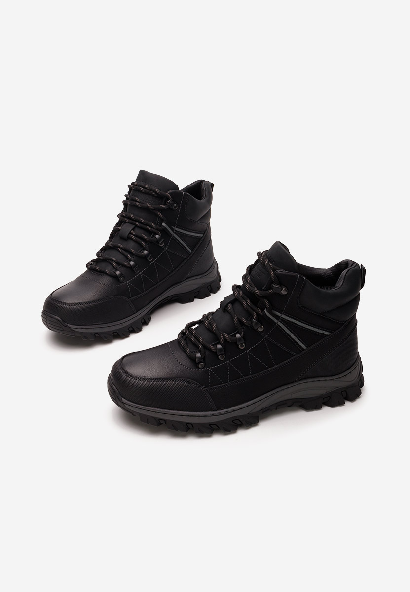 Franklin fekete férfi bokacsizma