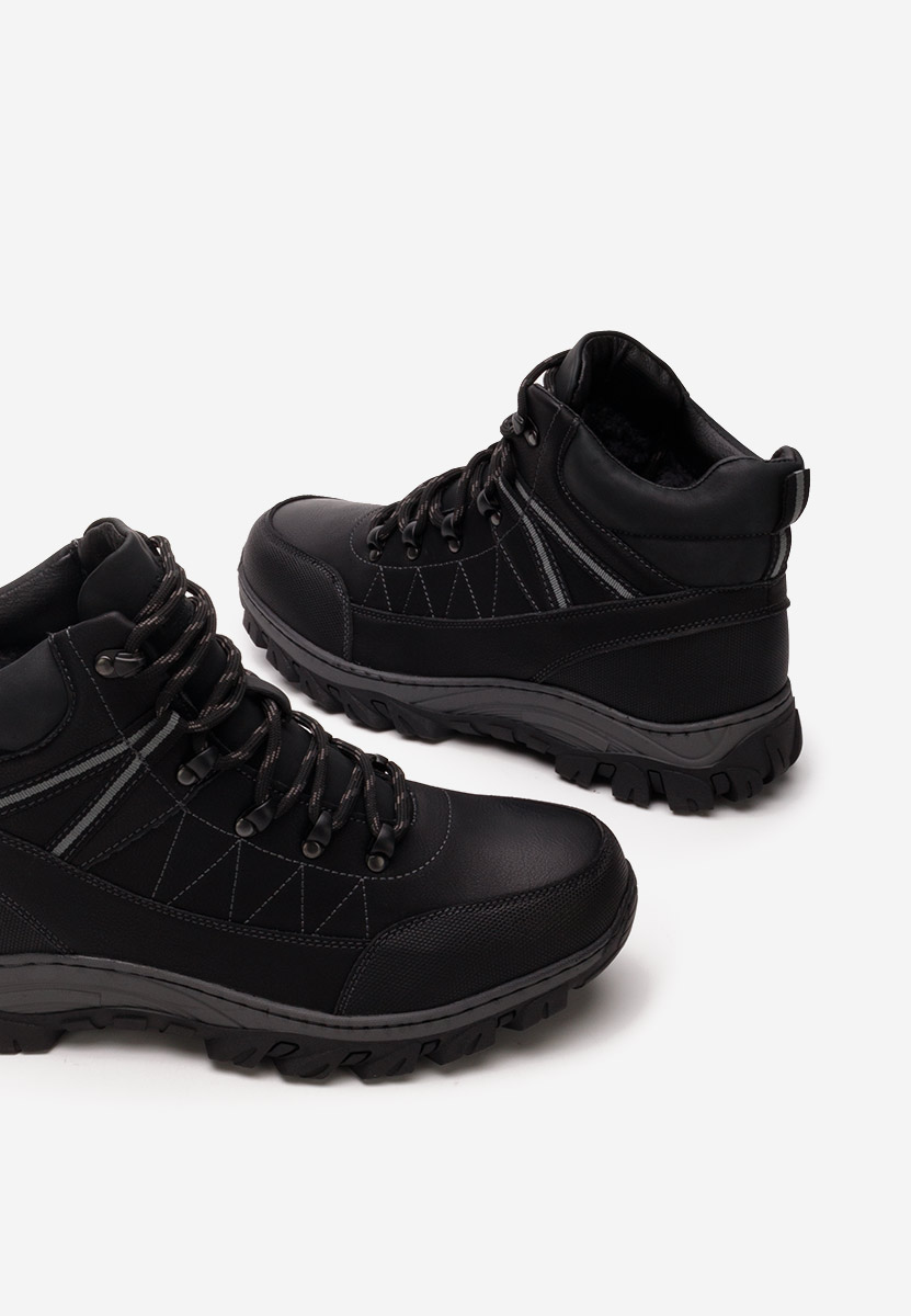 Franklin fekete férfi bokacsizma