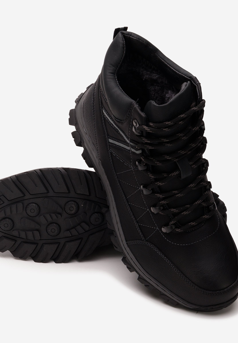 Franklin fekete férfi bokacsizma