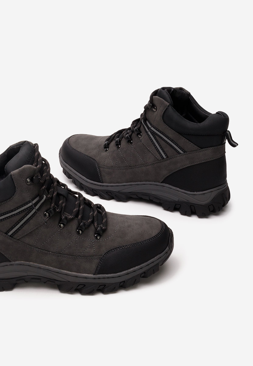 Franklin szürke férfi bokacsizma