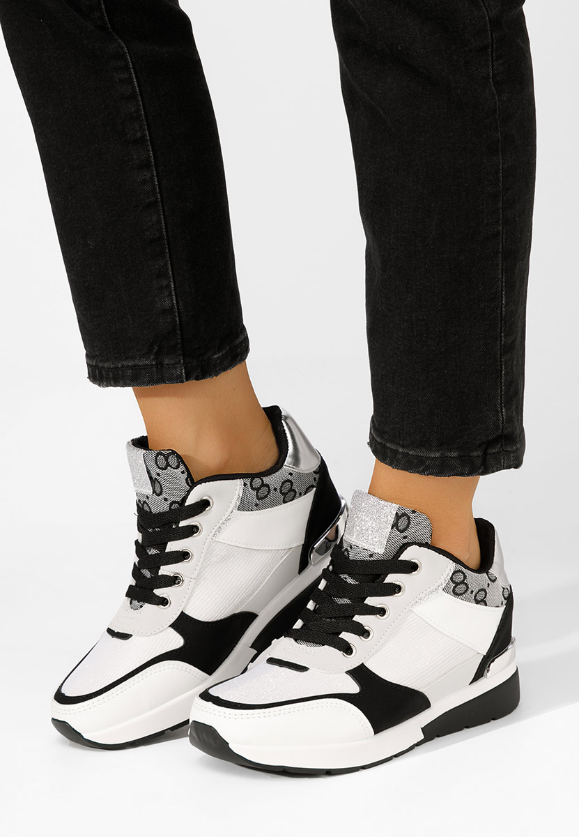 Kali fehér platform sportcipő