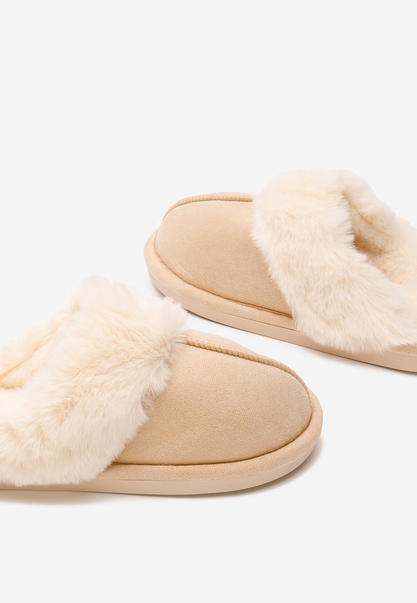 Arielle bézs női házipapucs