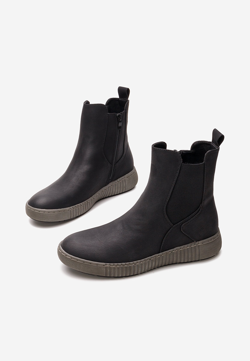 Sheela fekete chelsea bokacsizma