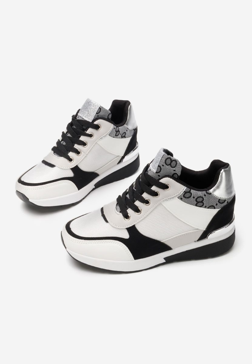 Kali fehér platform sportcipő