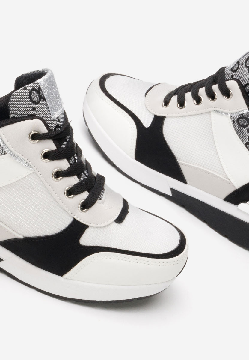 Kali fehér platform sportcipő