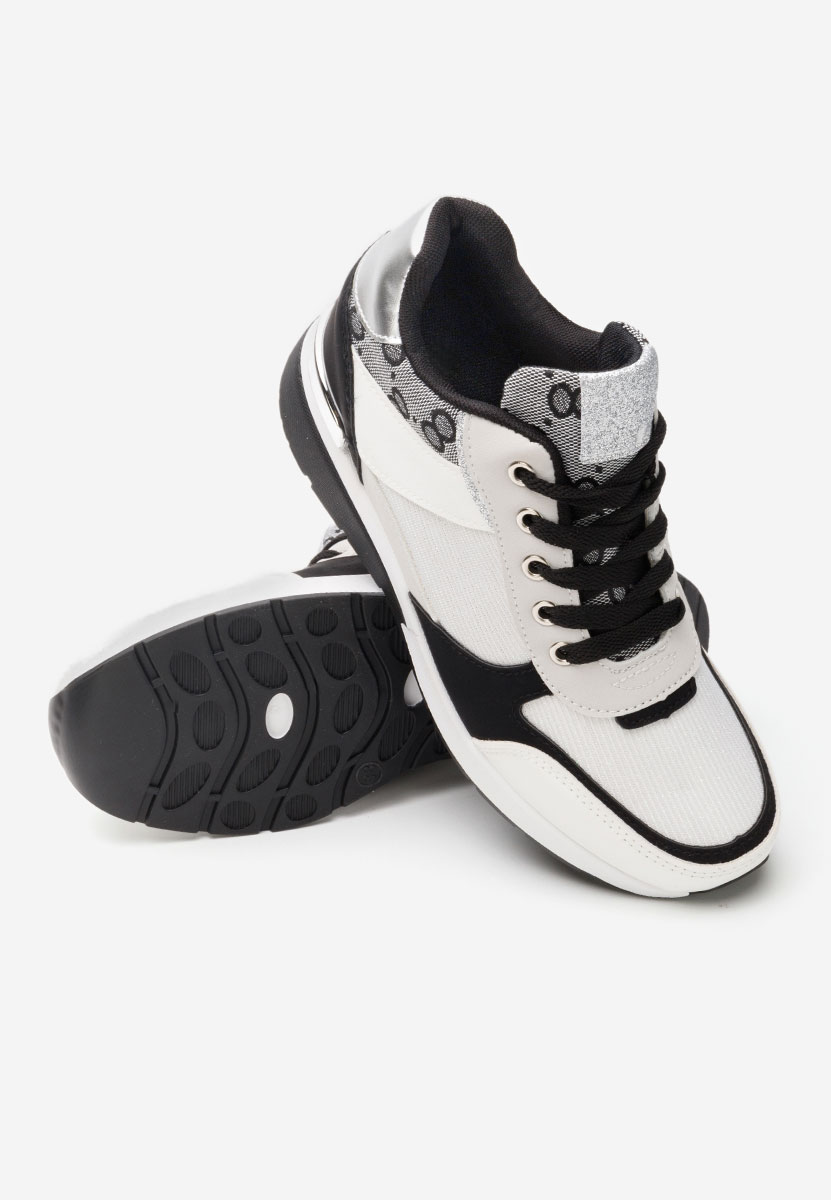 Kali fehér platform sportcipő