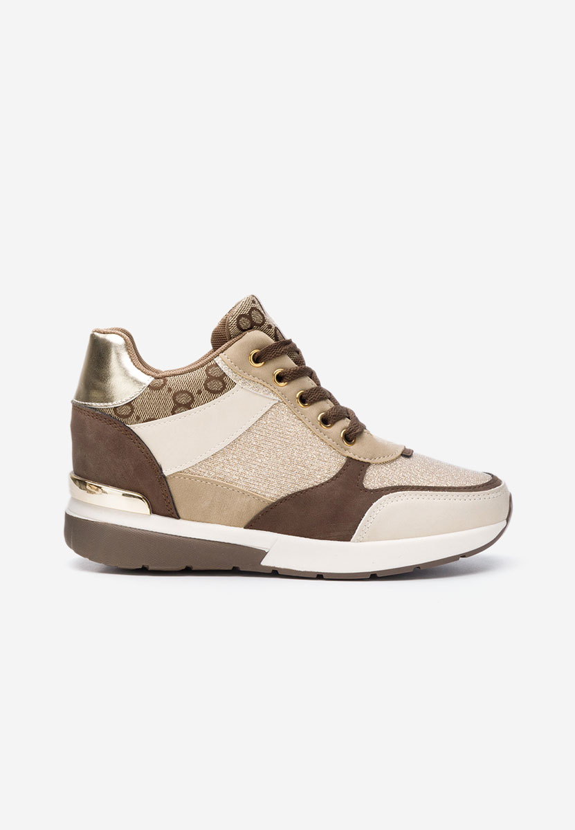 Kali khaki platform sportcipő