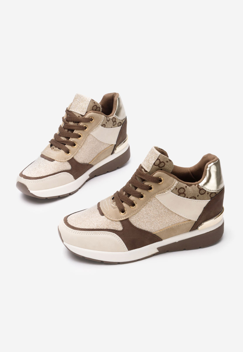 Kali khaki platform sportcipő