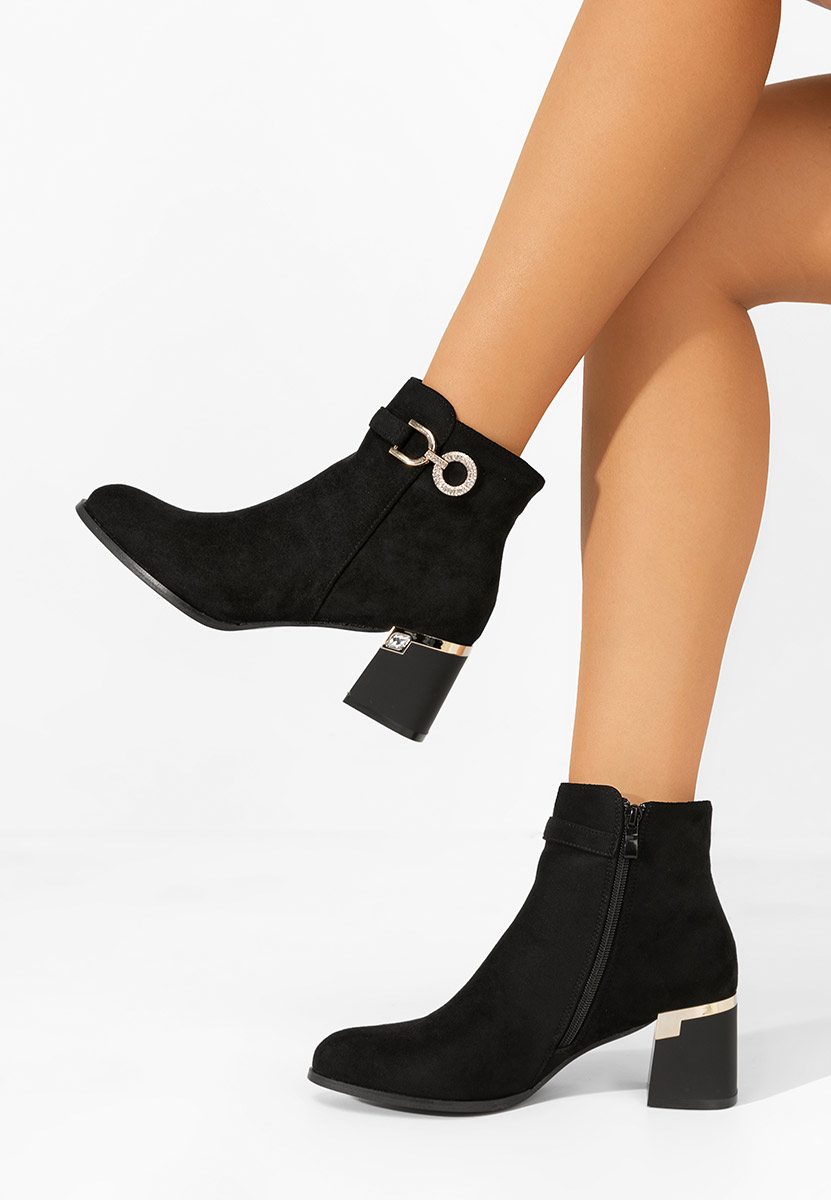 Margie v2 fekete elegáns női bokacsizma