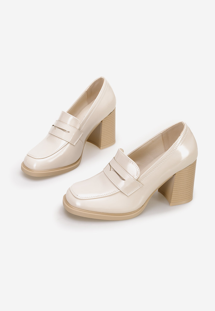 Odesia v4 bézs női loafer cipő